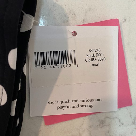 NWT Kate Spade Lia Dot Tie High Waisted Bikini Bottoms - Picture 7 of 8